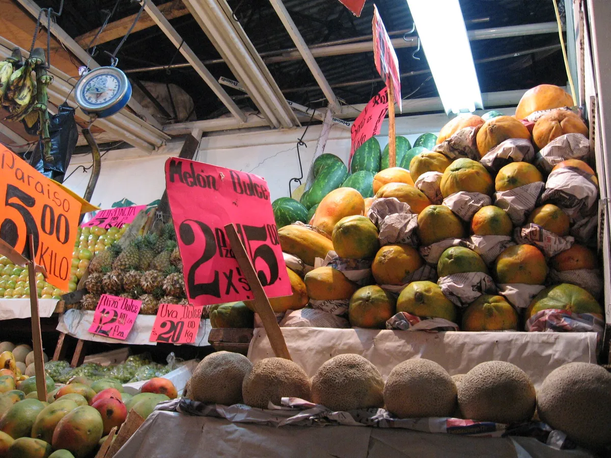 A look at Fresh produce market · Demo
