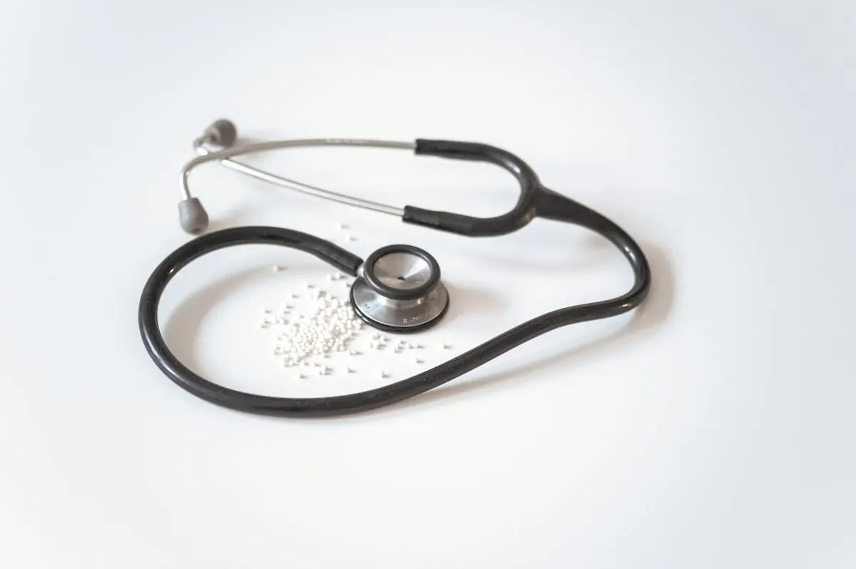 Detalle de instrumento médico